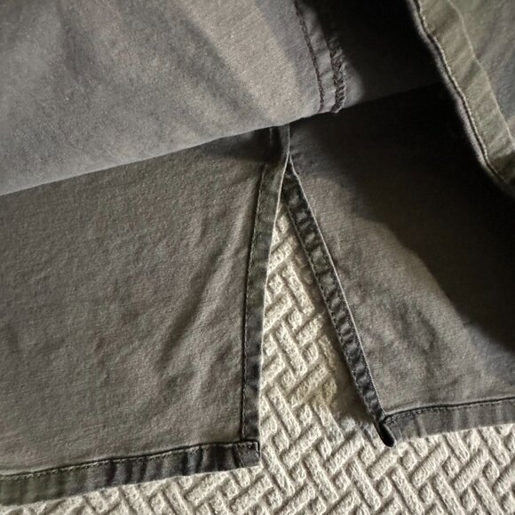 Express Camo Print Jean Skirt- Pencil Size 10 - Picture 5 of 7